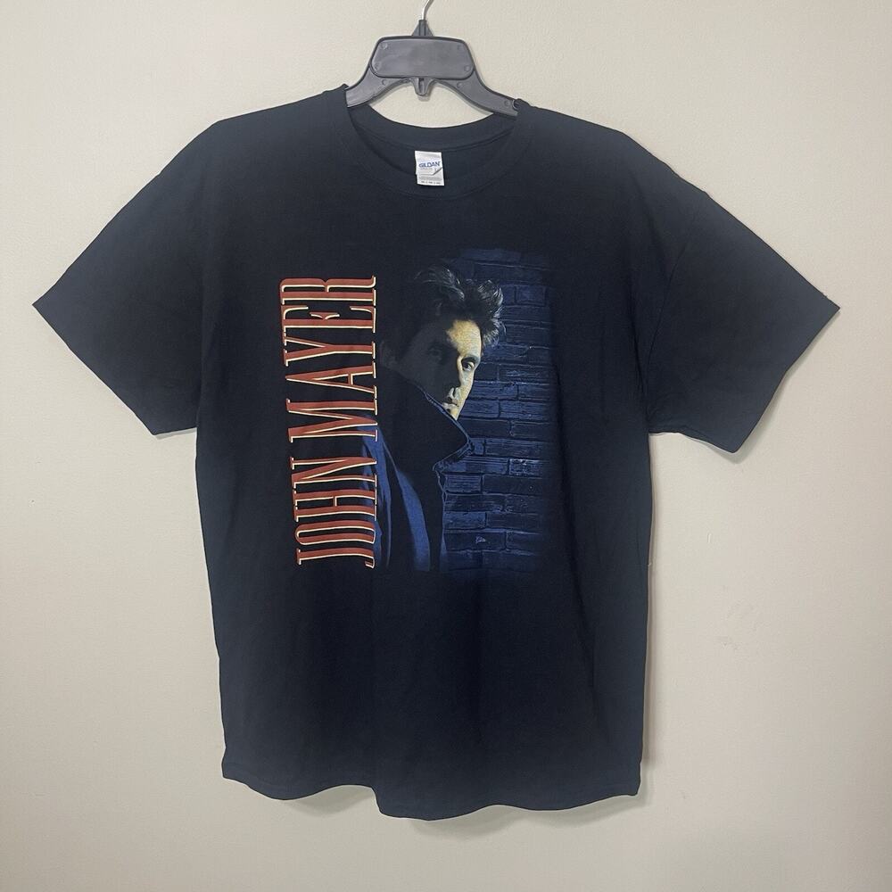 Gildan - John Mayer Concert T-Shirt Summer Tour 2019 Band Tee Mens Black XL